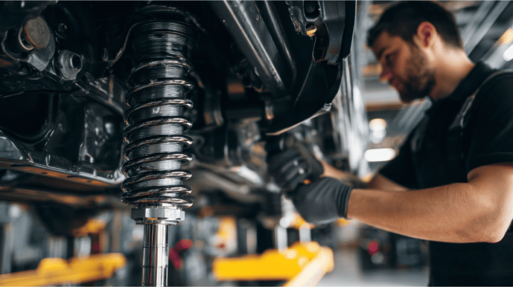 Car suspension services in dubai